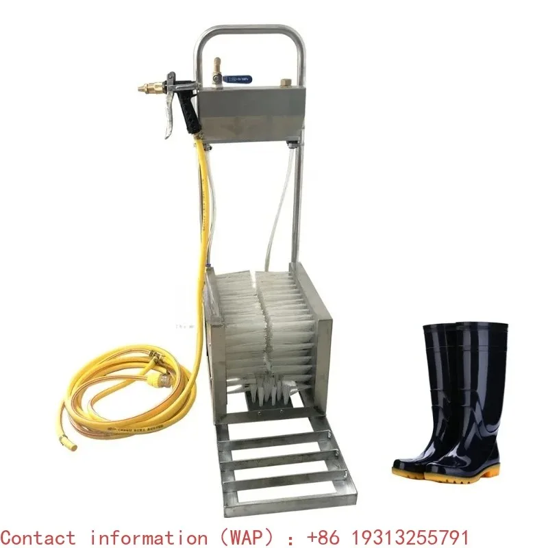 【2026】Stainless Steel Cleaner Boot Washing Machine Boot Cleaning Station With Disinfector Effect Automatic Boots Washer