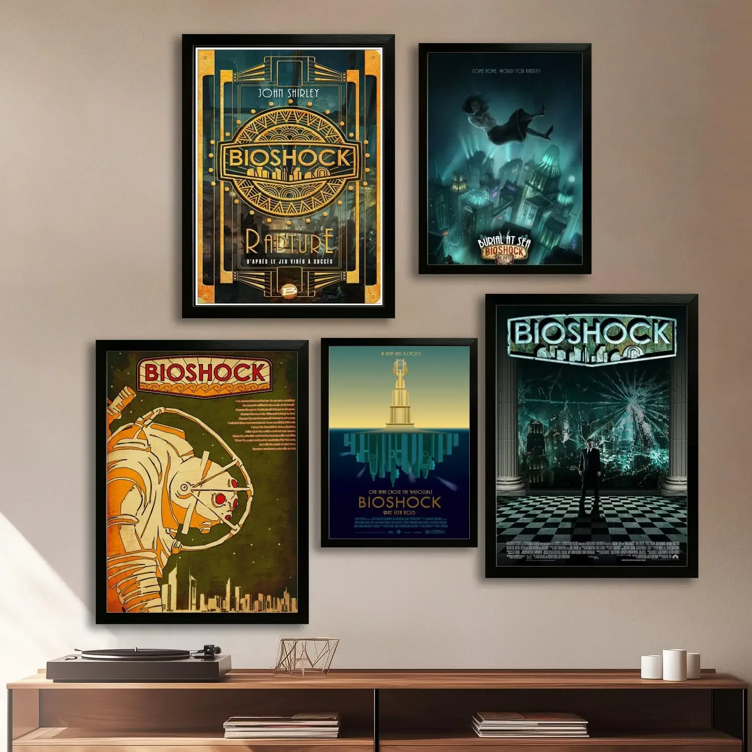 bioshock Canvas Art Poster and Wall Art, Picture Print, Modern Family Bedroom Decor,Decorative painting