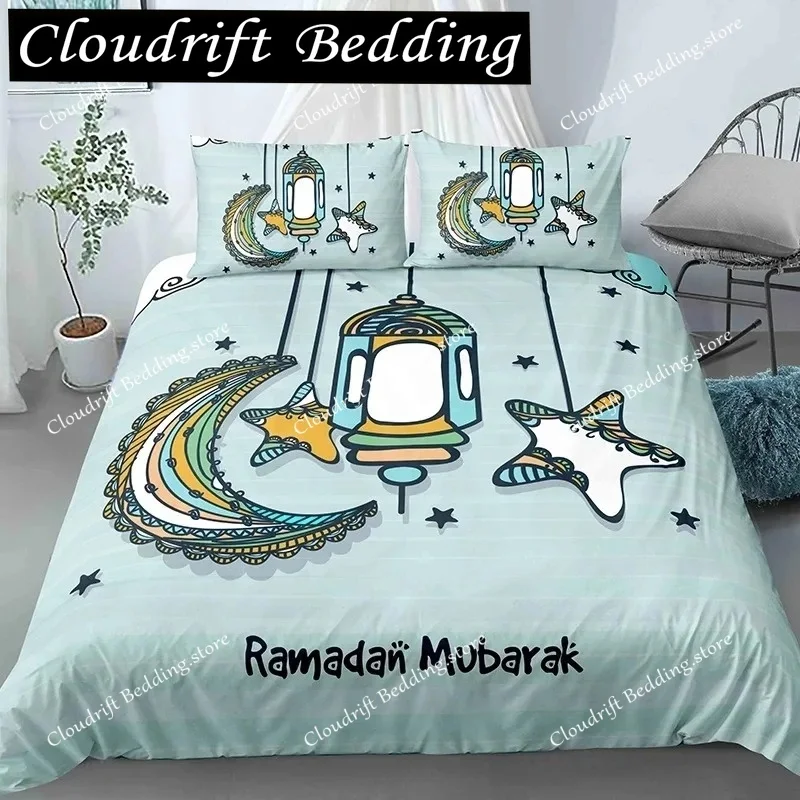 

Комплект постельного белья с мультяшным рисунком полумесяца, размеры Twin, Queen, King, пододеяльник с наволочкой, комплект для детской спальни, полиэстер