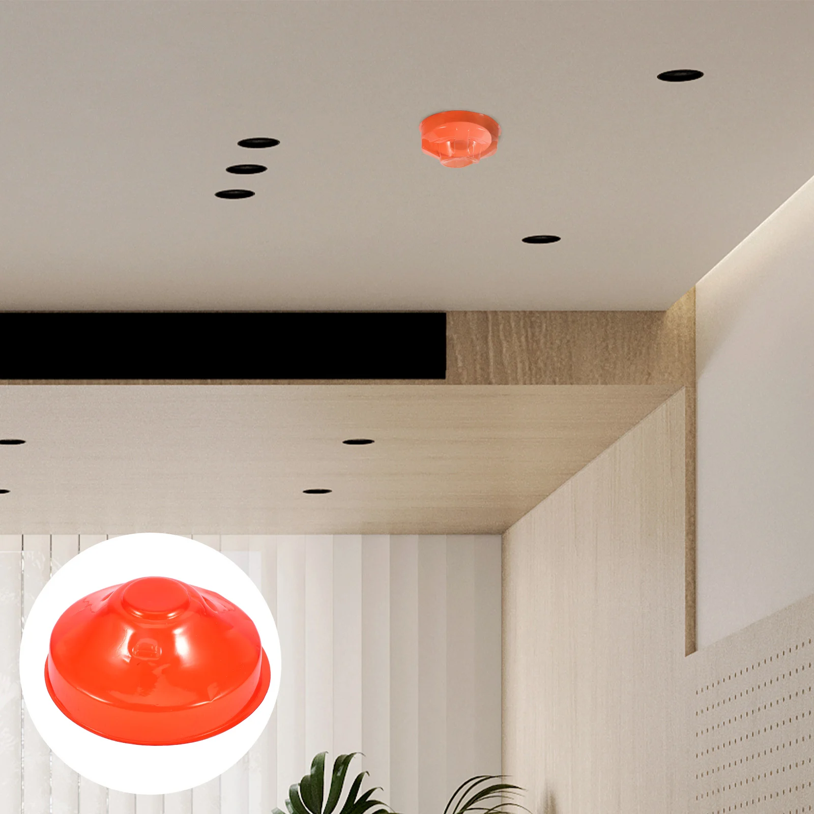 

2pcs Smoke Dust Cover Fire Alarm Protector Waterproof Electronic Guard Cooking Covers Furniture Parts Plastic