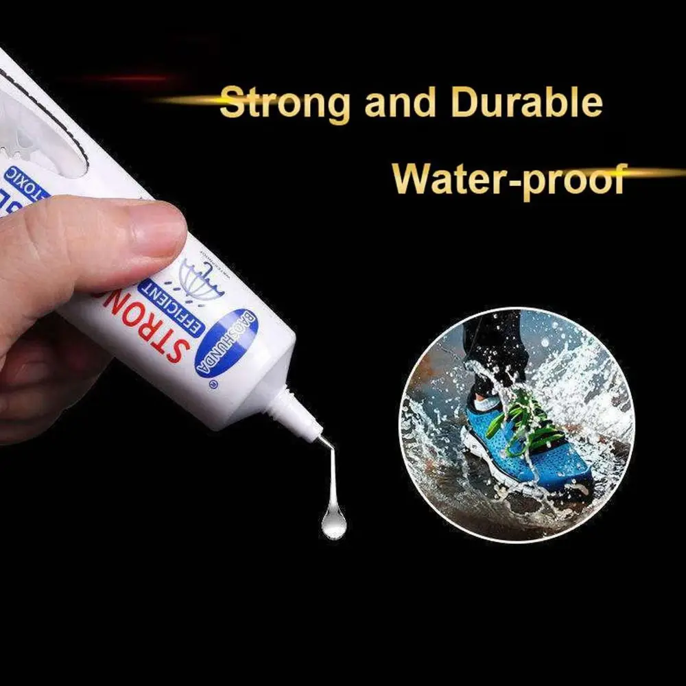 High Quality Clear Shoe Glue Waterproof Resistant Super Adhesive Sole Repair 60ml Waterproof Adhesive