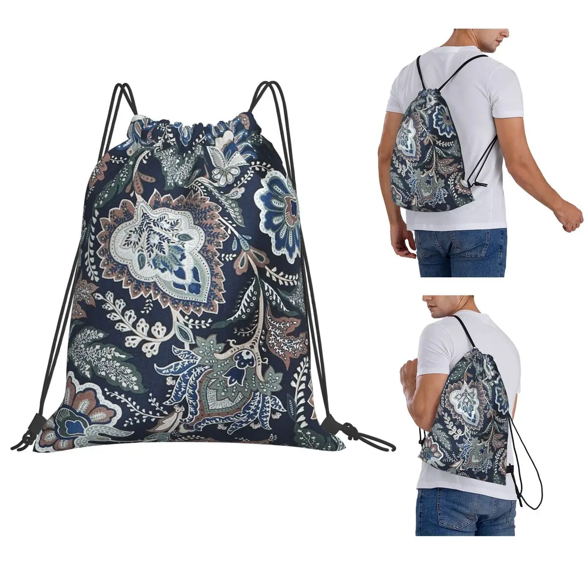 Mochilas coloridas con diseño de Vera Bradley, bolsas informales con cordón, bolsas para zapatos, bolsas para libros, para hombres, mujeres y estudiantes