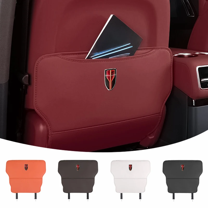 

Car Seat Anti-Kick Pad Seatback Storage Protector Cover Accessories For Hongqi HS5 H5 H9 E-QH5 HS7 E-HS9 H7 E-HS3
