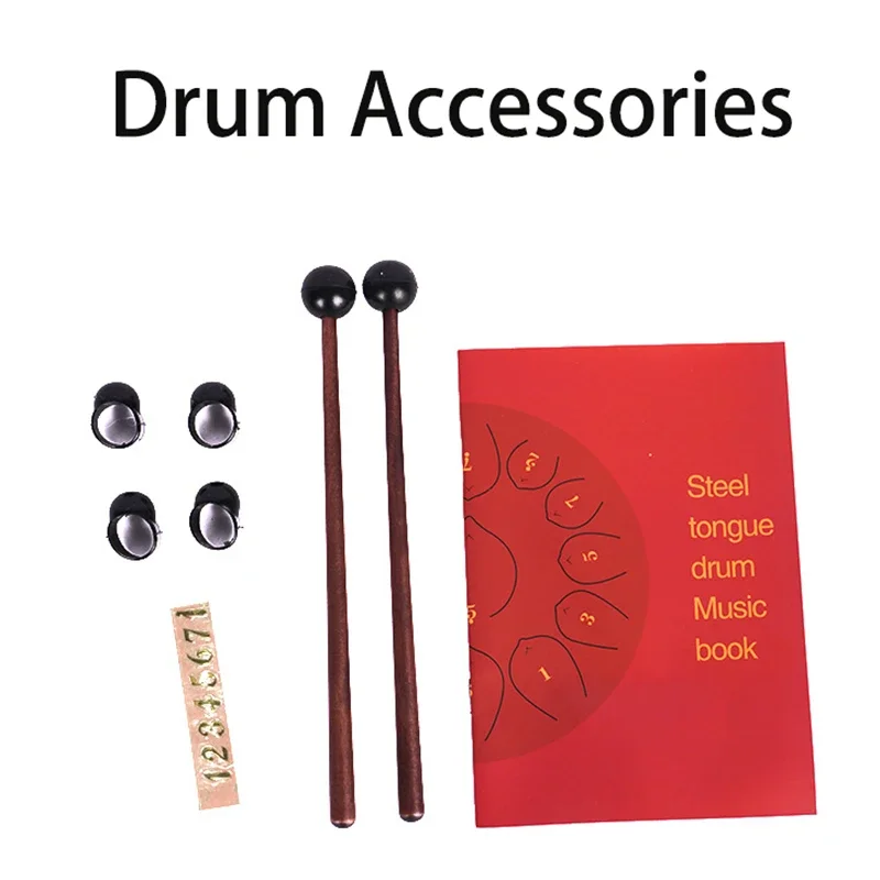 Etherische Drum 8 Inch 11 Noot Steel Tong Drum Yoga Meditatie Muziek Drums Klinken Helende Beginners Percussie Instrumenten Geschenken