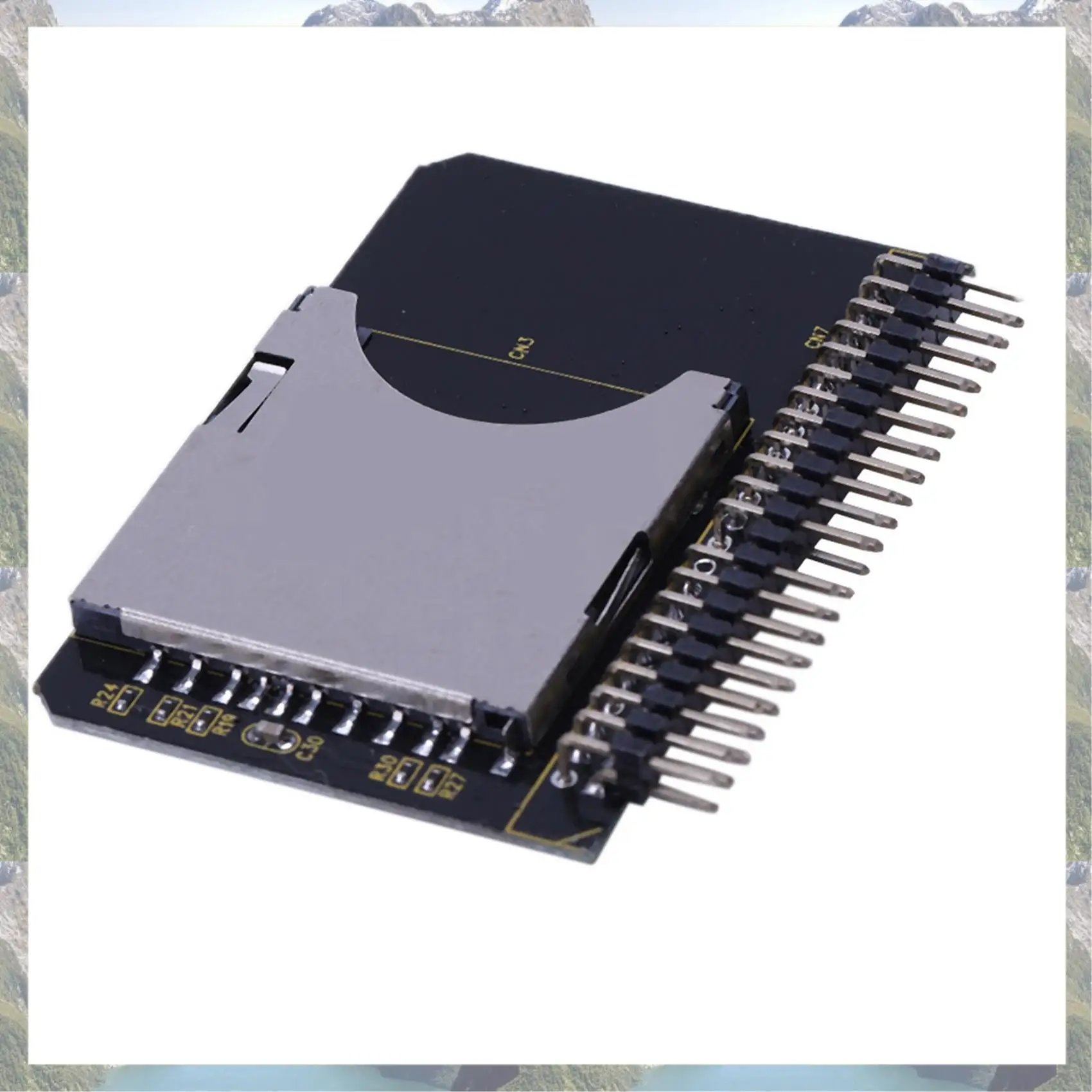 2025 New-3X 44-Pin Male IDE To SD Card Adapter