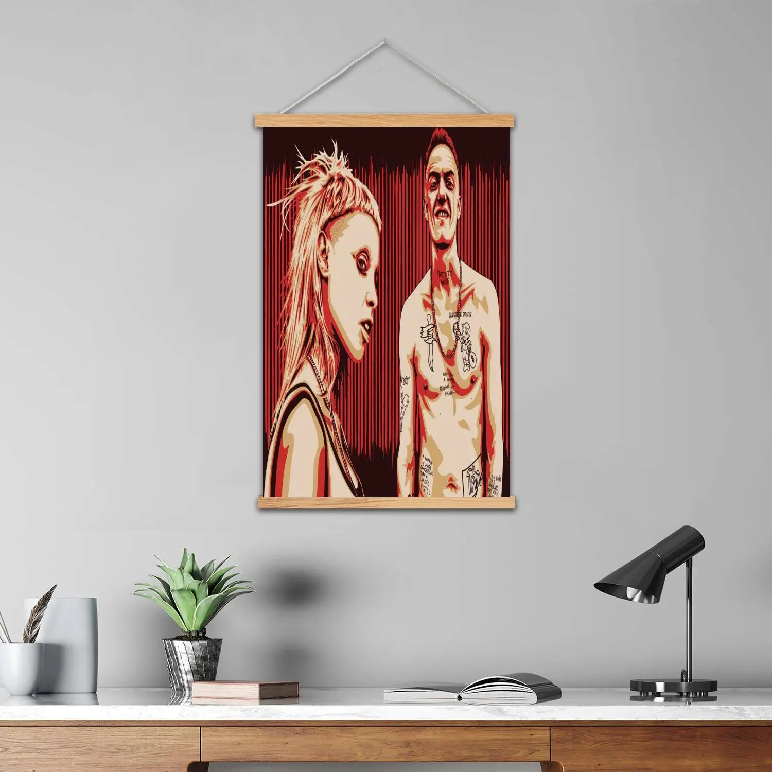 die antwoord band Framed Wall Painting Canvas Art Poster and Wall Art,  Modern Family Bedroom Decor,Decorative painting