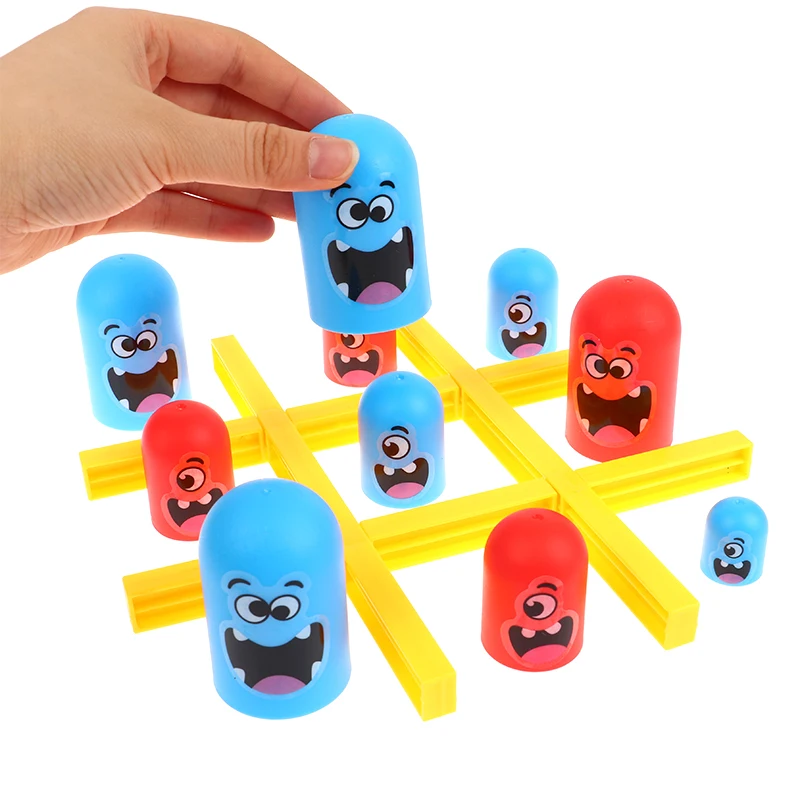 2 giocatori giocattoli educativi gioco da tavolo Gobble intellettuale tre in fila giocattolo per bambini regali di compleanno per bambini