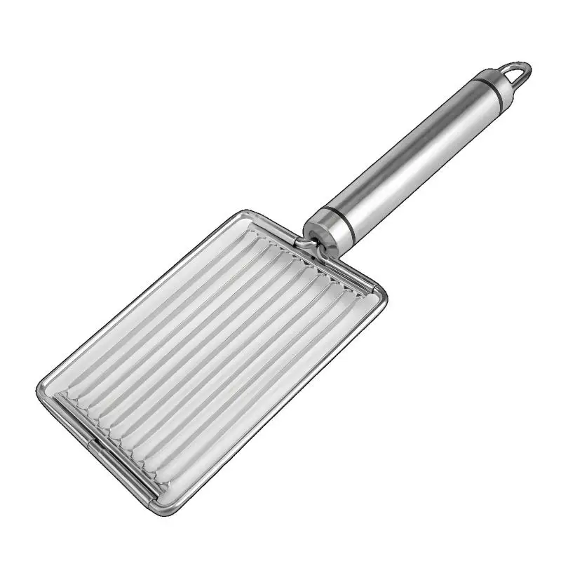 Stainless Steel Tomato Slicer - Manual Vegetable And Fruit Cutting Machine, Perfect For Salads And Sandwiches