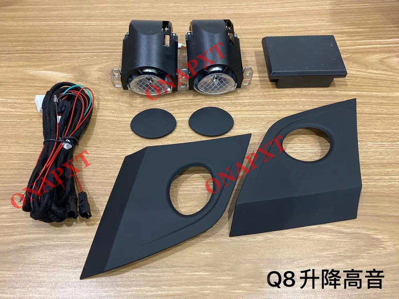 

For Audi A4/A5/A6/A7/A8/Q5/Q7/Q8 B8 B9 C7 C8 D5 2009 2020 LED Ambient Light Rotating Treble Speaker Lamp Lift Tweeter 30-color