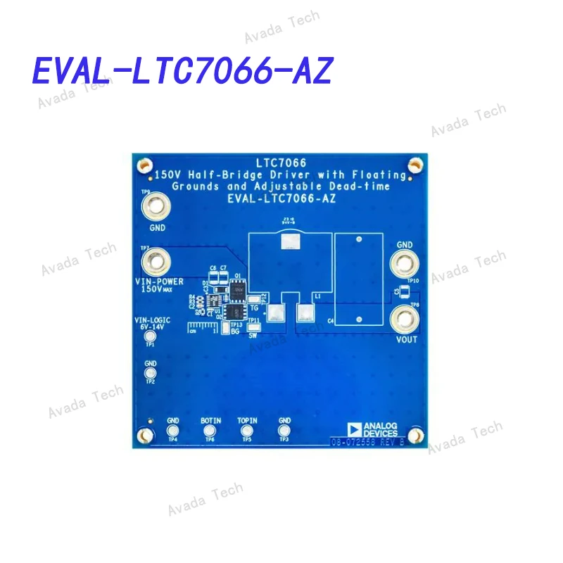 EVAL-LTC7066-AZ 150V Half Bridge Driver with Floating Grounds and Adjustable Dead Time