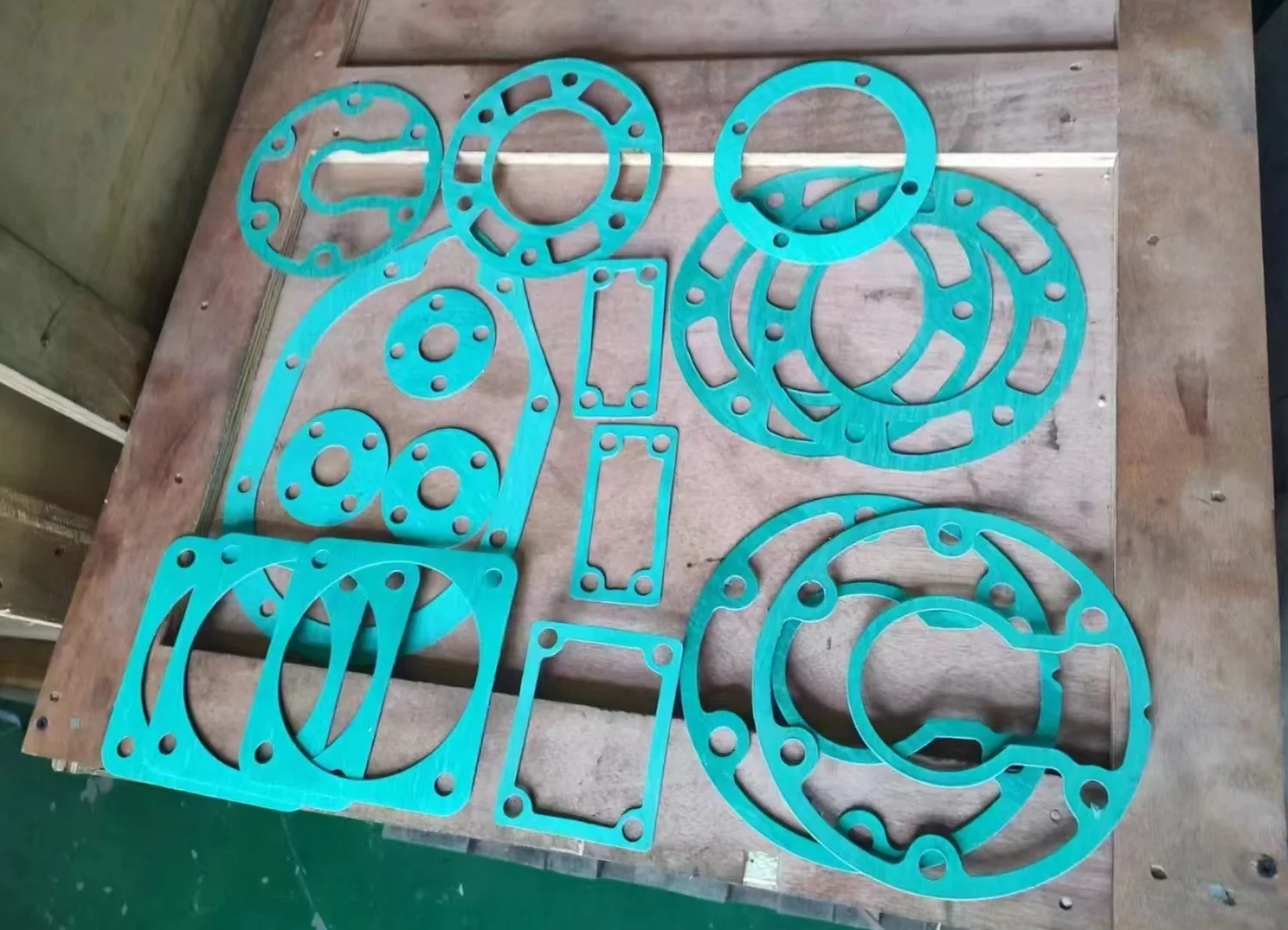 مجموعة حشية الختم لضواغط الهواء الصناعية - مجموعة صيانة بديلة لفلتر الزيت وأغطية الرأس #3