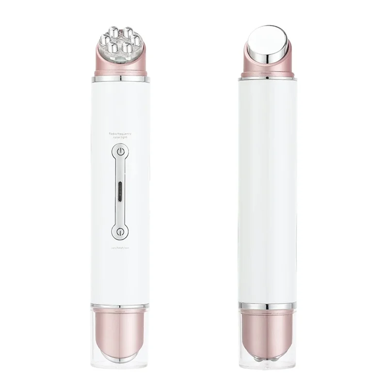 BFYL Mini EMS เครื่องนวดตา, เครื่องทําความร้อน Eye Lifting Massager ต่อต้านริ้วรอย LED Light Therapy อุปกรณ์ความงาม