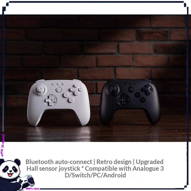 

8Bitdo N64 Wireless Bluetooth Controller Analogue Game Console Gamepad Switch Android PC Hall Joystick Game Retro Accessories