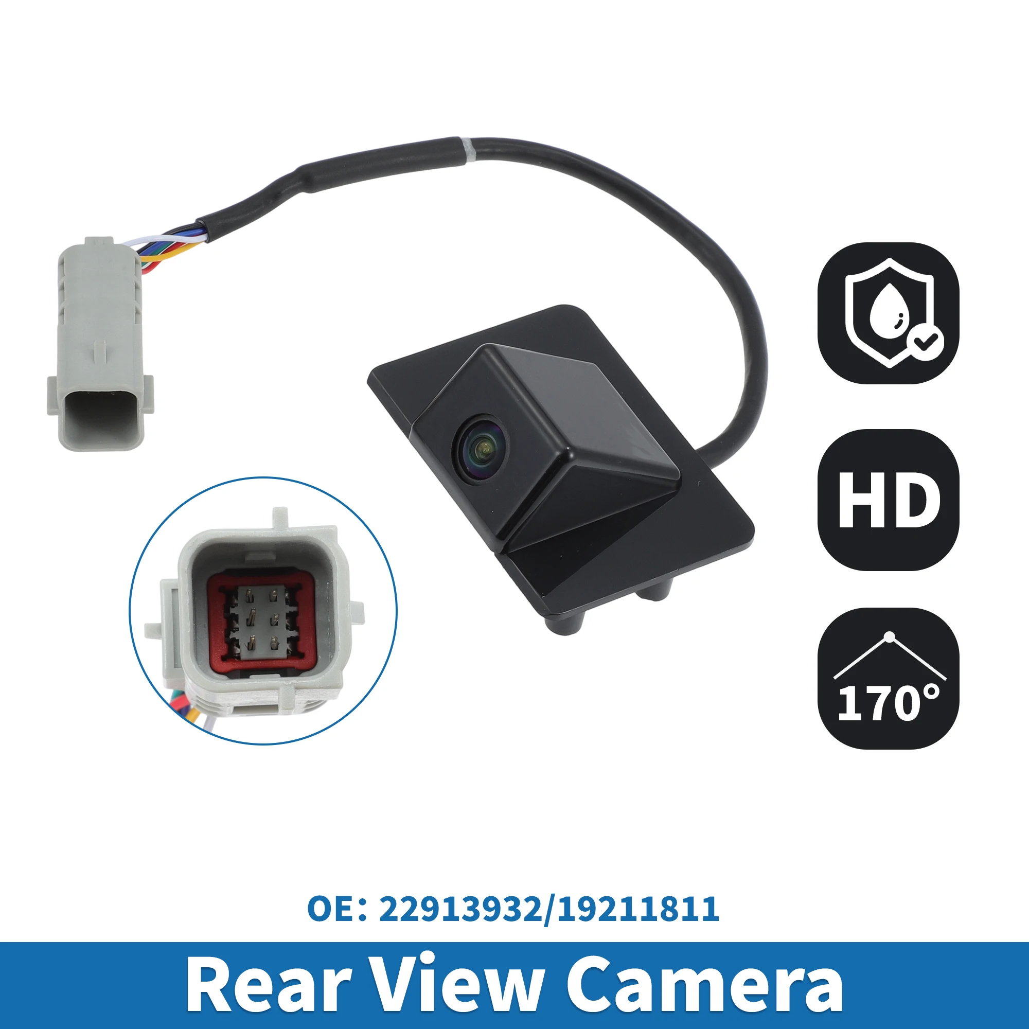 UXCELL Rear View Camera for Chevy Tahoe Suburban 1500 2500 for GMC Yukon XL 2009-2014