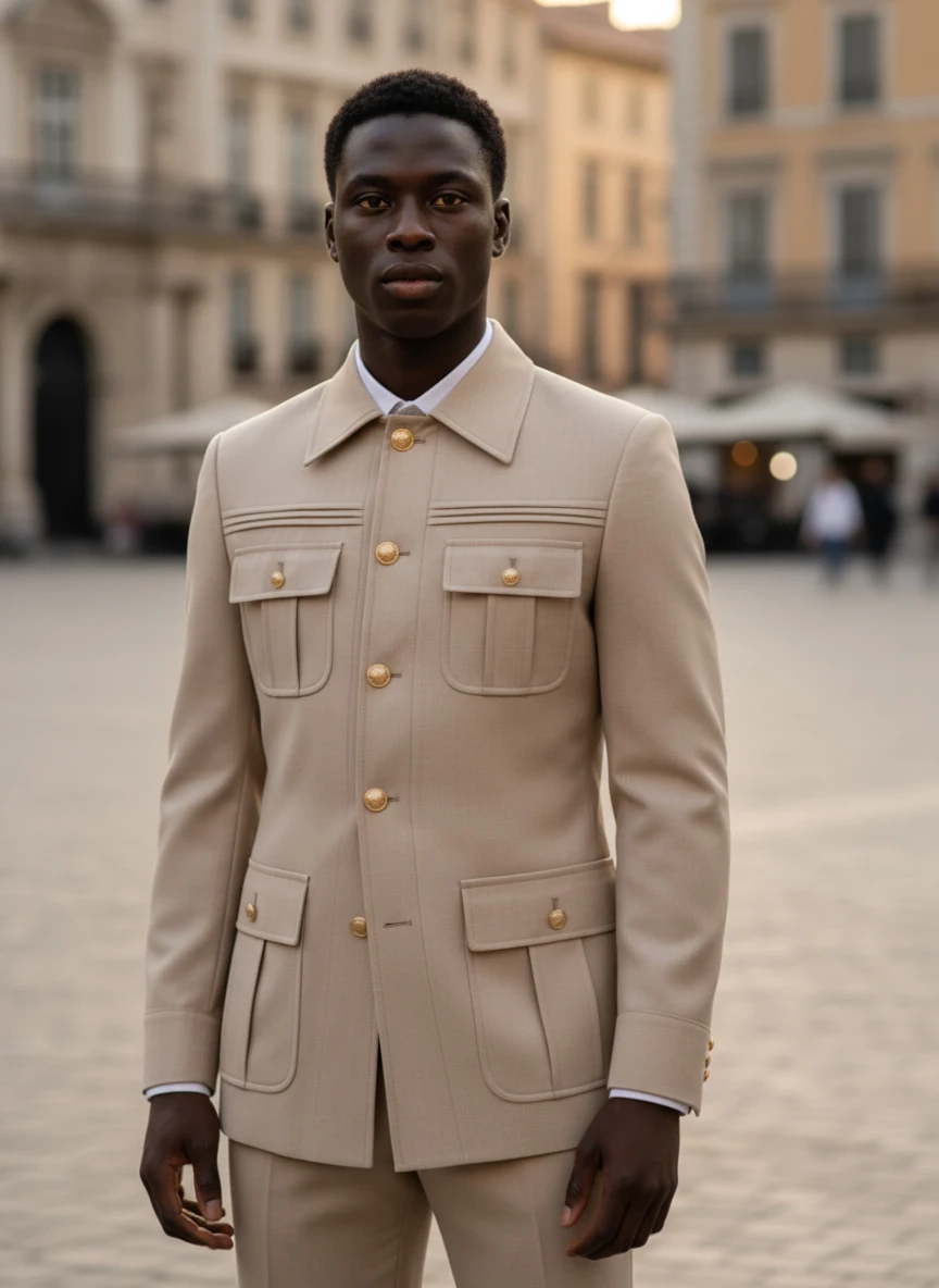 

ST Cassy Высококачественный черный элегантный мужской костюм классического кроя с несколькими пряжками и несколькими карманами повседневный деловой комплект мужской комплект из 2 предметов