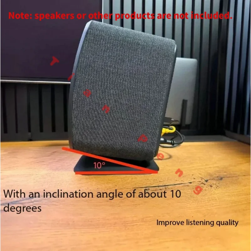 WYORESY – podstawka do głośników KEF (LSX II/LSX II LT), popularny model, stabilna, zwiększająca wysokość, idealna jako zamiennik. — zdjęcie produktu 3