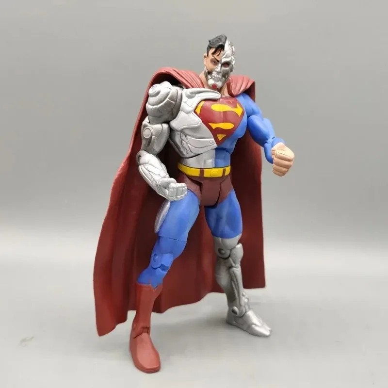 Anime Figur Super Man18cm Hübsche Action Figur Persönlichkeit Cartoon Spielzeug Modell Kreative Tabletop Ornament Kind Urlaub Geschenke