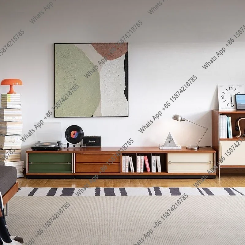 40 A Light Luxury Good-looking TV Stands Chinese-style Solid TV Stands Combination Floor-standing Furniture Ein Fernseher