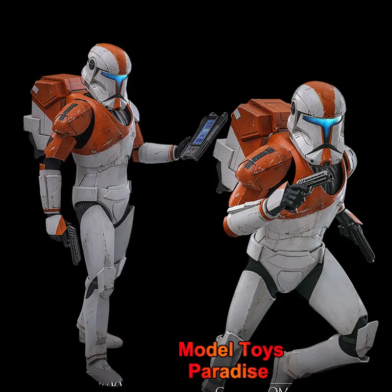 

HOTTOYS TMS151 1/6 Collectible Toys Clone Commando Boss Star Wars：The Bad Batch Soldier Full Set 12'' Action Figure Model Gifts