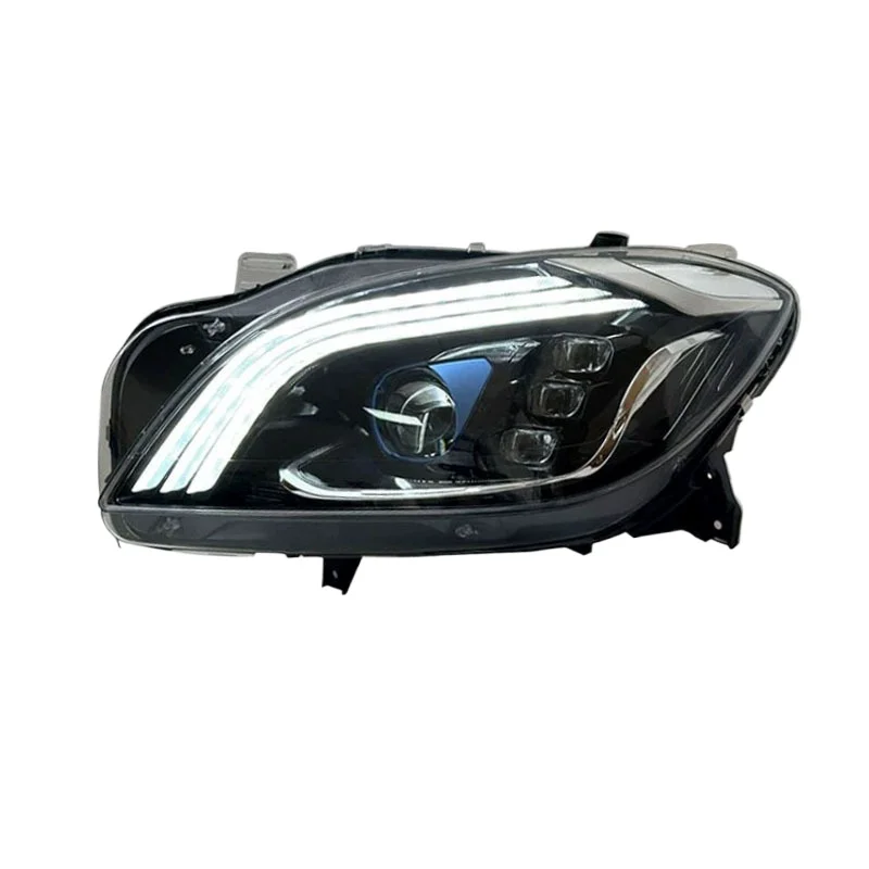 -For Upgraded LED Headlight Assembly Maybach Style DRL Sequential for  W166*