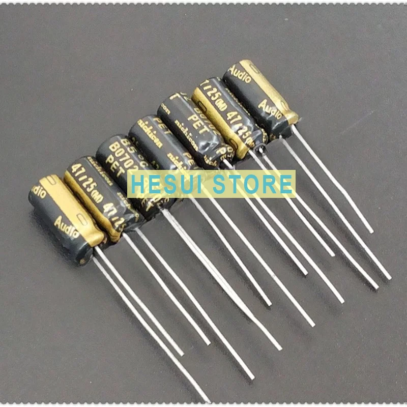 Nichicon Audio 47uF 25V Audio electrolytic capacitor 5x11