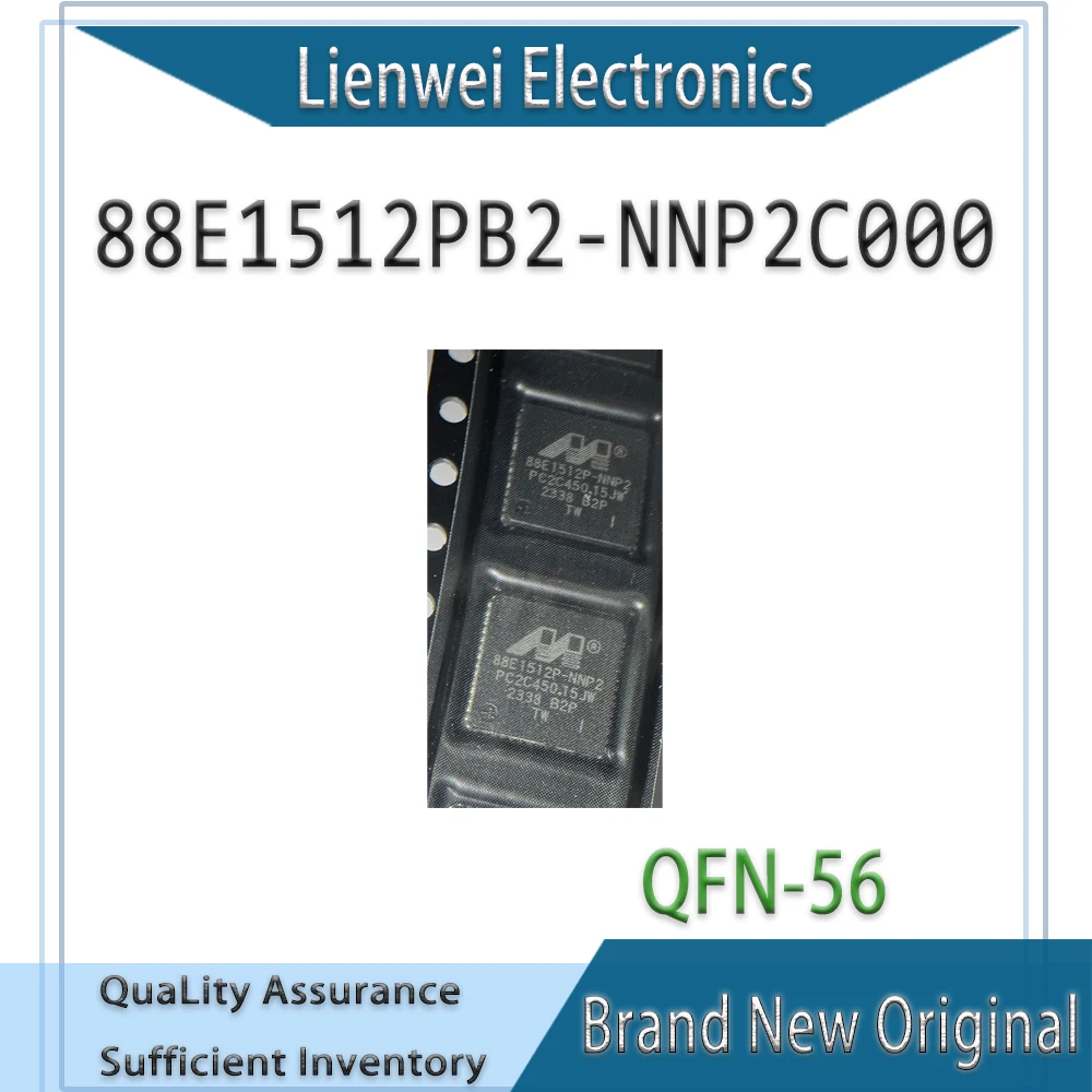 

100% New Original 88E1512P-NNP2 88E1512PB2-NNP2C000 IC Chipset QFN-56
