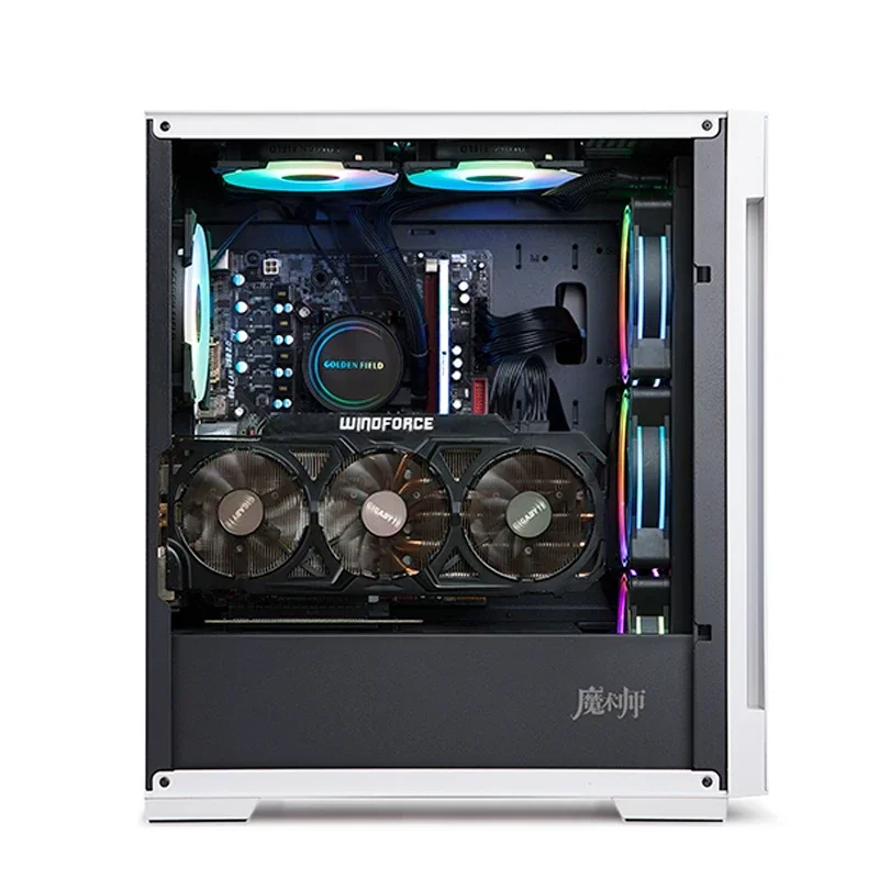 i9 10850K GTX1660 Super Assembled Desktop Water-cooled Computer Host Gaming Internet Cafe Game Broadcast Designer PC