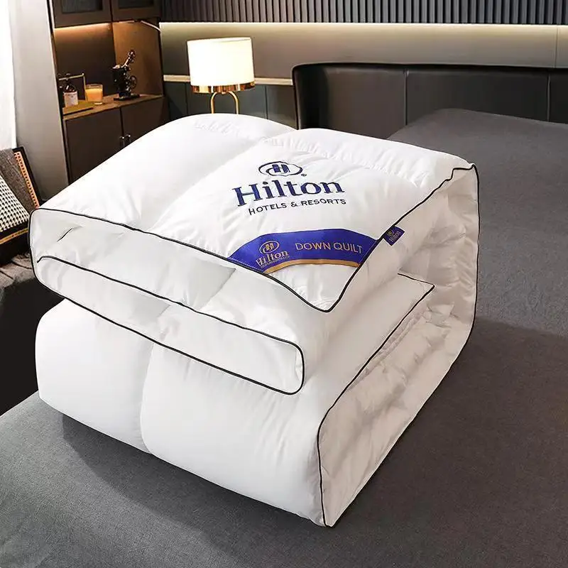 

Шелковое одеяло Hilton, тонкое летнее шелковое одеяло с кондиционером для одного и двух человек, лето, прохладное шелковое одеяло на весну, осень и зиму