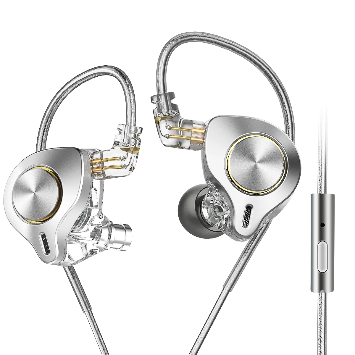 NIEUWE SGOR Luna In Ear 13,5 MM Planar Driver Bedrade koptelefoon Muziekhoofdtelefoon HiFi Bass Monitor Oordopjes DJ Headset Type C Pin USB C