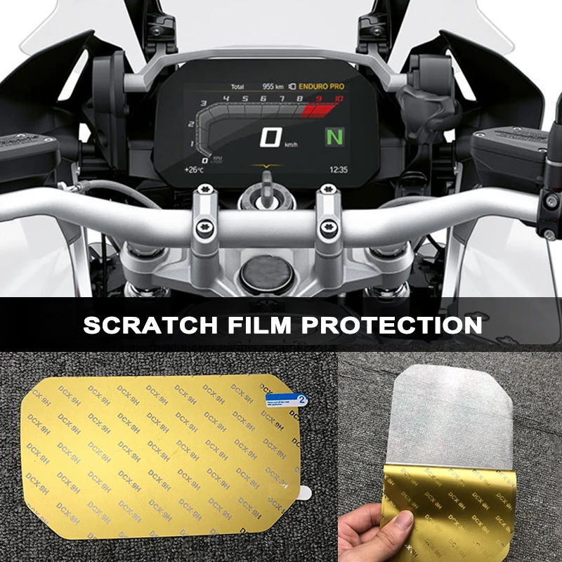 

For BMW R1250GS R1200GS LC Adv Cluster Scratch Film Protection Screen Protector TPU F750GS F850GS R1300GS F900XR R1250R R1250RS