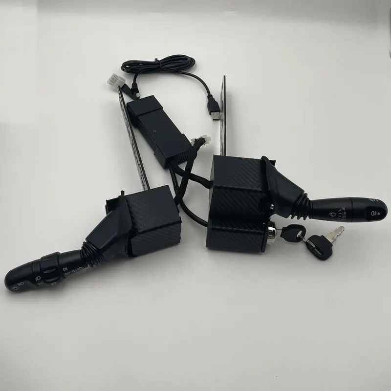 

Гоночный симулятор, рулевое колесо, запуск ключа, адаптер стеклоочистителя указателя поворота для PXN V10/V 10 PRO/V99 для ETS2