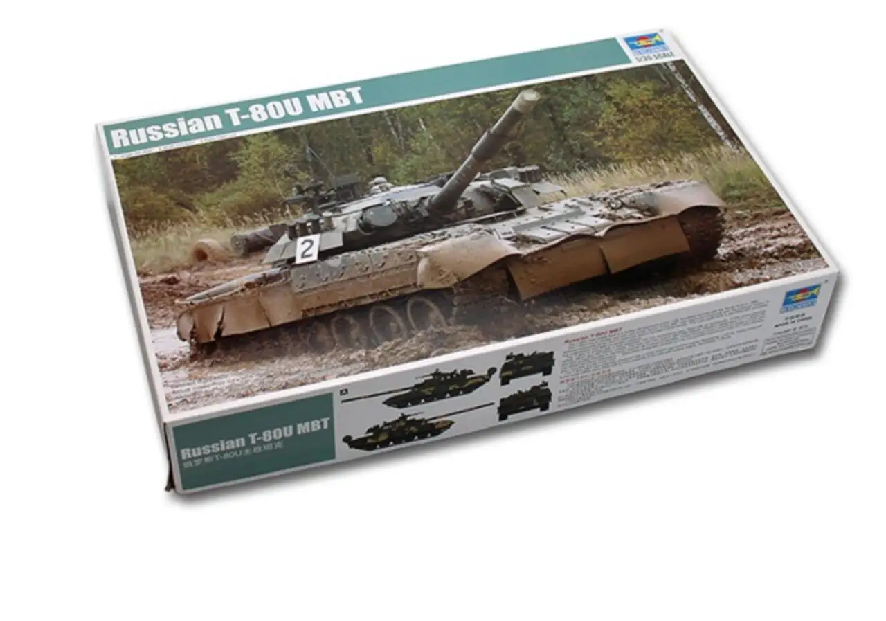 

Trumpeter 1/35 09525 Russian T-80U MBT