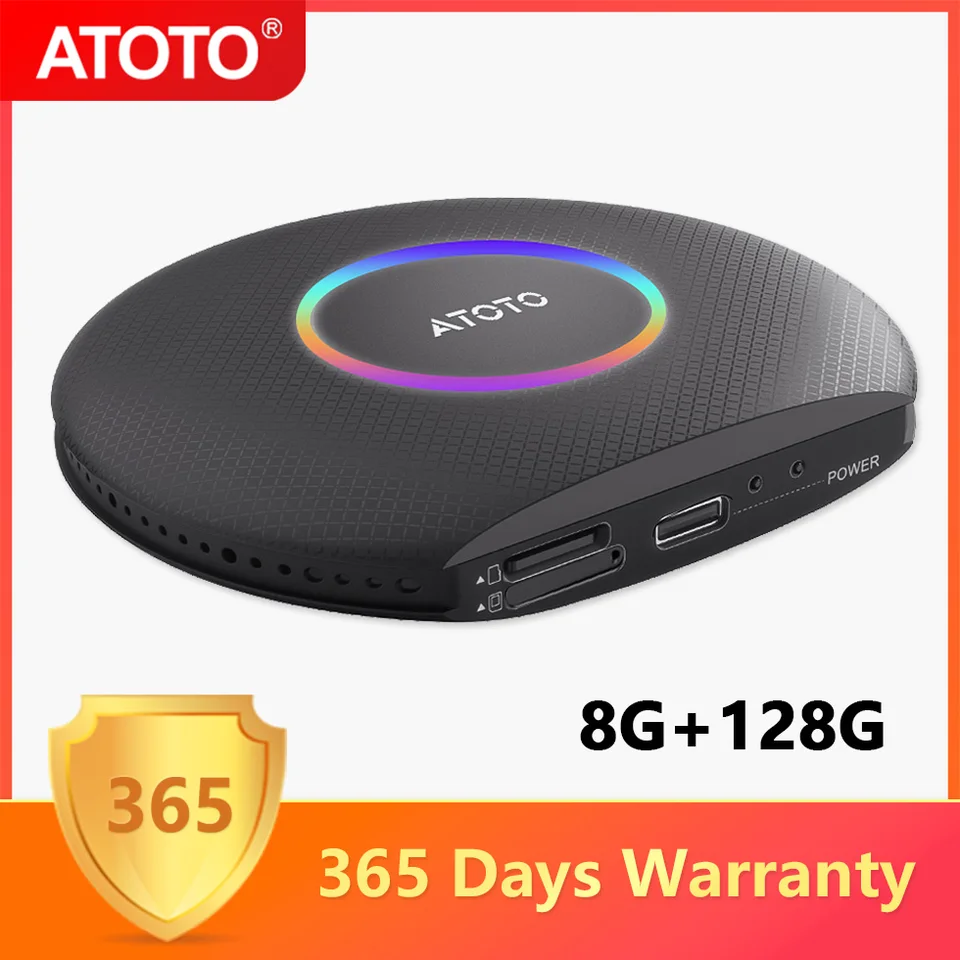 ATOTO Wireless CarPlay Adapter for Android Auto CB6