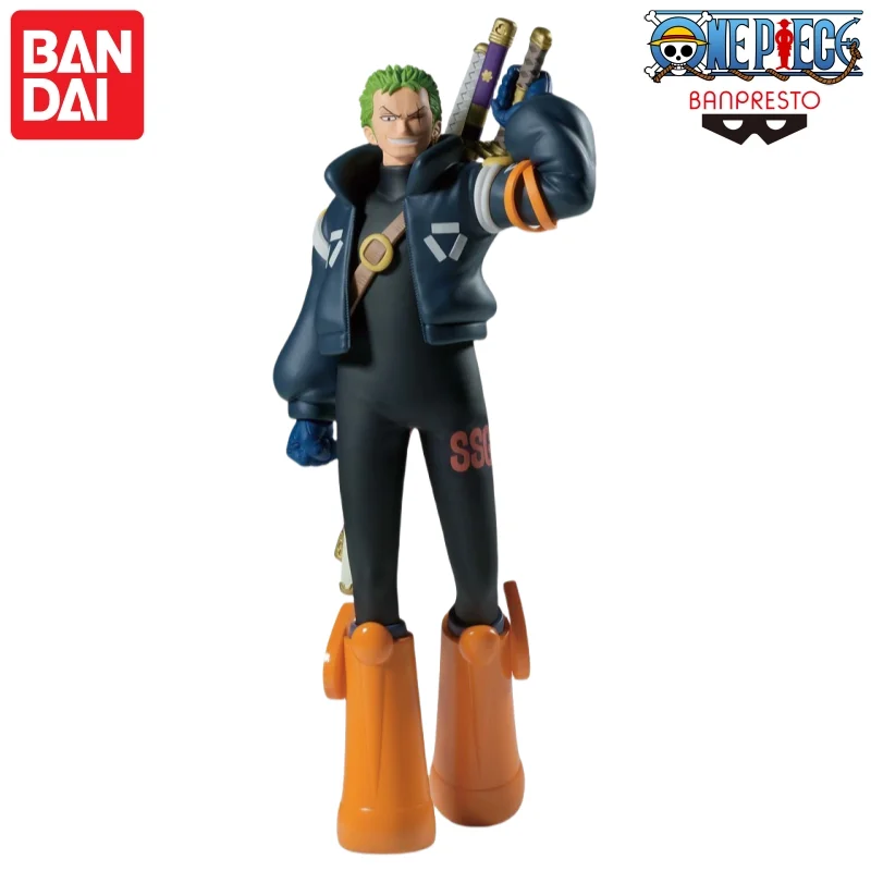 Auf Lager Bandai Banpresto Original One Piece Ruffy Zoro Sanji Nami Modellpuppe Brandneue Box-Actionfigur Anime-Charaktere