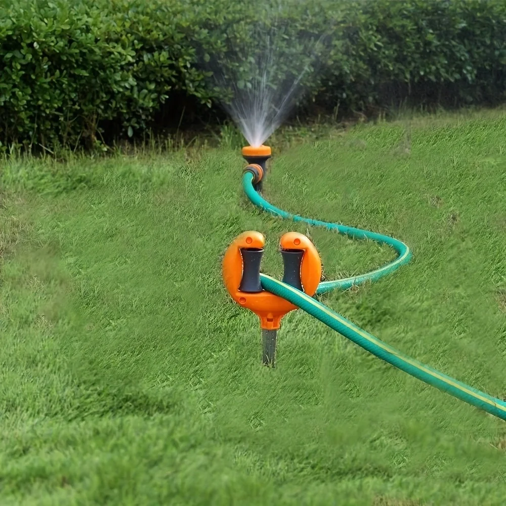 ABS Garden Hose Guide Nail Water Pipe Positioning Holding Roller Yard Lawn Irrigation Hose Spike Garding Irrigation Accessories