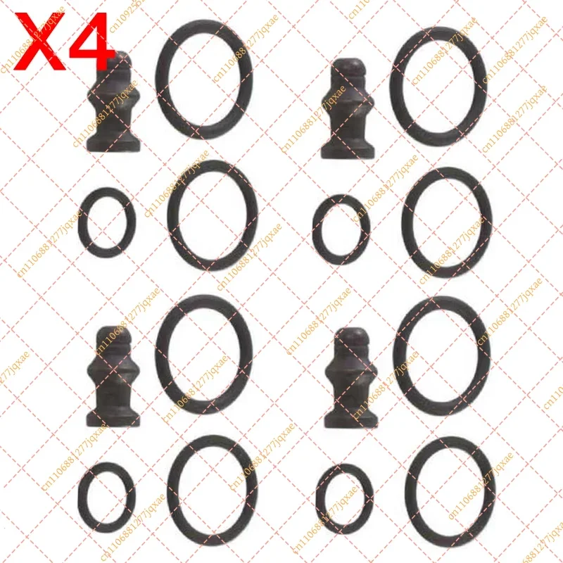 Fuel Injector O-Ring Repair Kit for Audi A3 A4 A6 C6 2.0 TDI, 3G198051A 1417010996