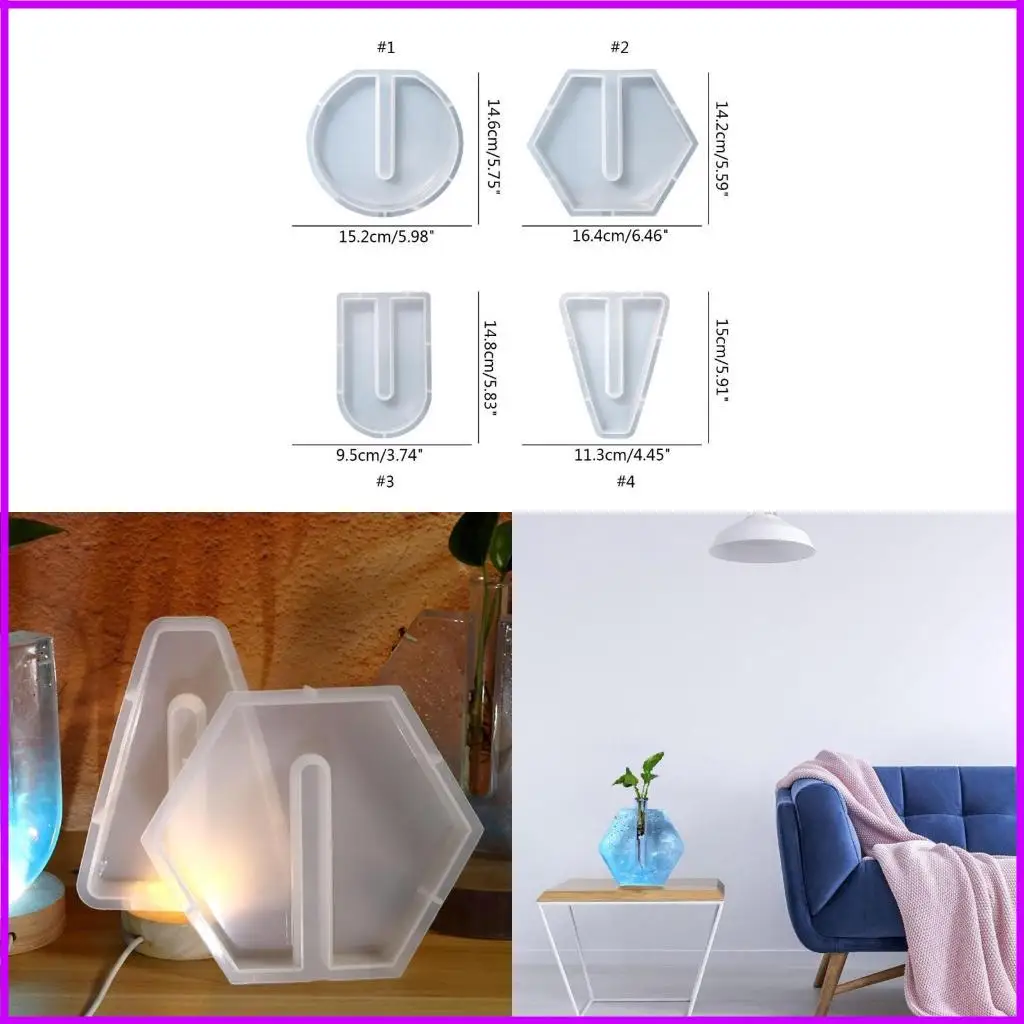 

Wall Hanging Test Tube Vase Holder Silicone Mold Plant Container Holder Mold