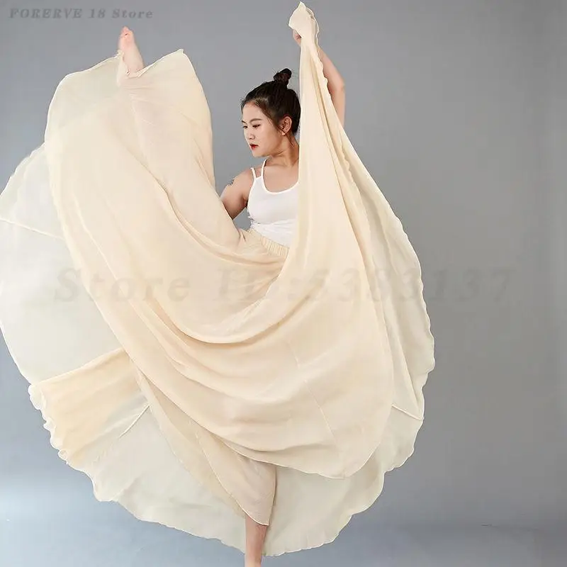 Kobiety cygańskie długie spódnice szyfonowa baletowa spódnica do tańca brzucha występ na scenie duża spódnica typu swing Yi ujgurskie tybetańskie kostiumy do tańca