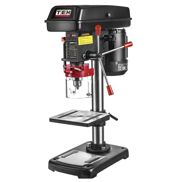 TEH Industrial 400W Heavy Duty Floor Drill Press Bench Mounted 5 Speed Cast Iron Drill Press