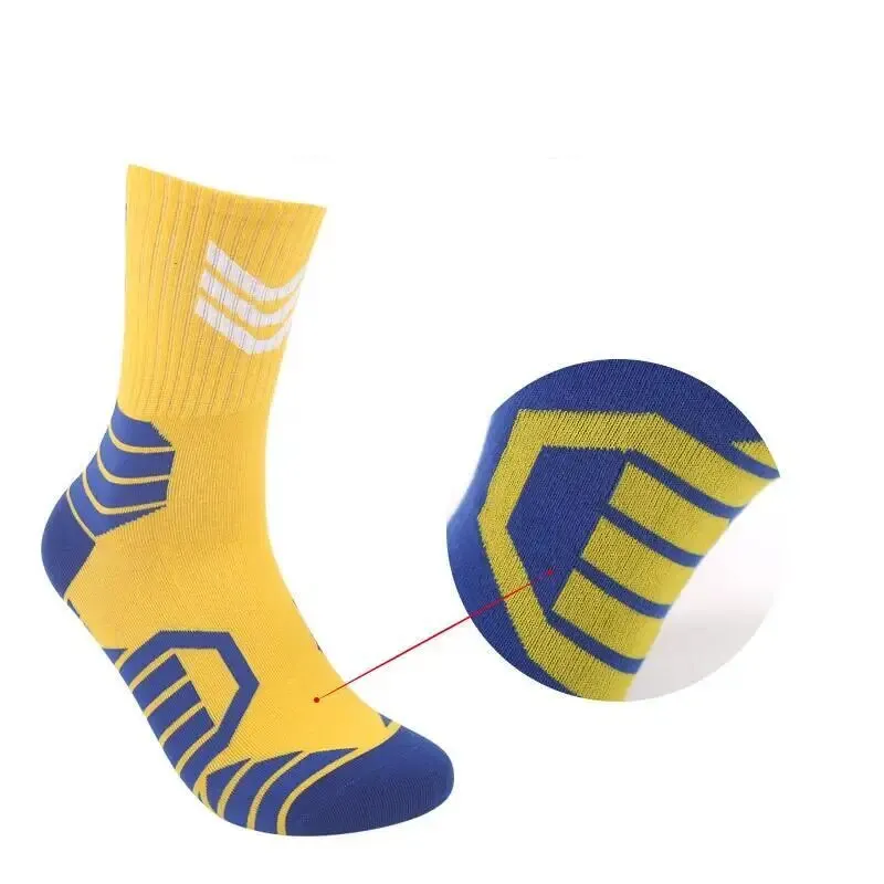 Socks Basketball Socks Sport for Men Outdoor Cycling Climbing Running Fast-Drying Breathable Adult Non-Slip