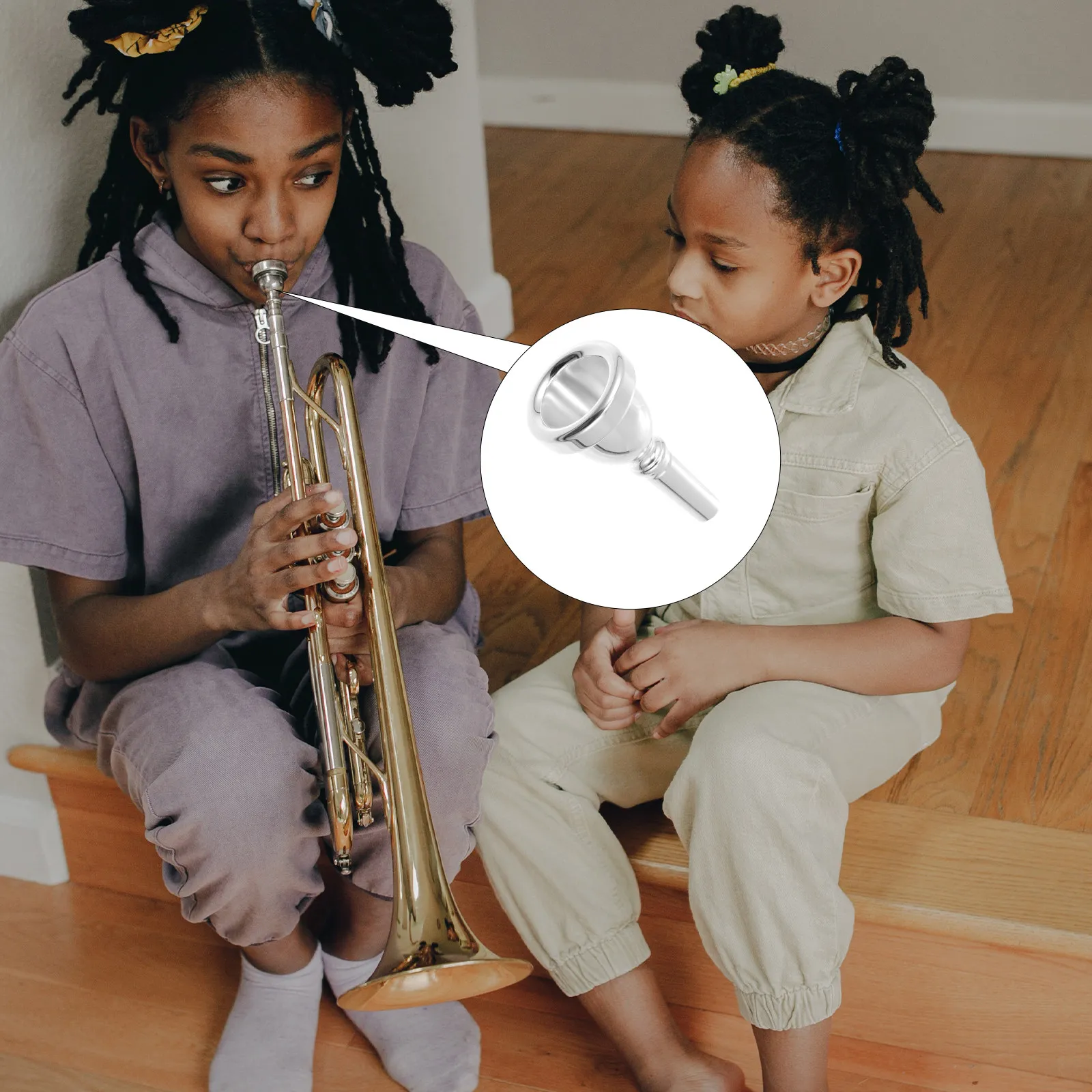 

1 шт. медный мундштук для тубы, сменный, прочный, с гладкой поверхностью, долговечный, профессиональный аксессуар для музыкантов