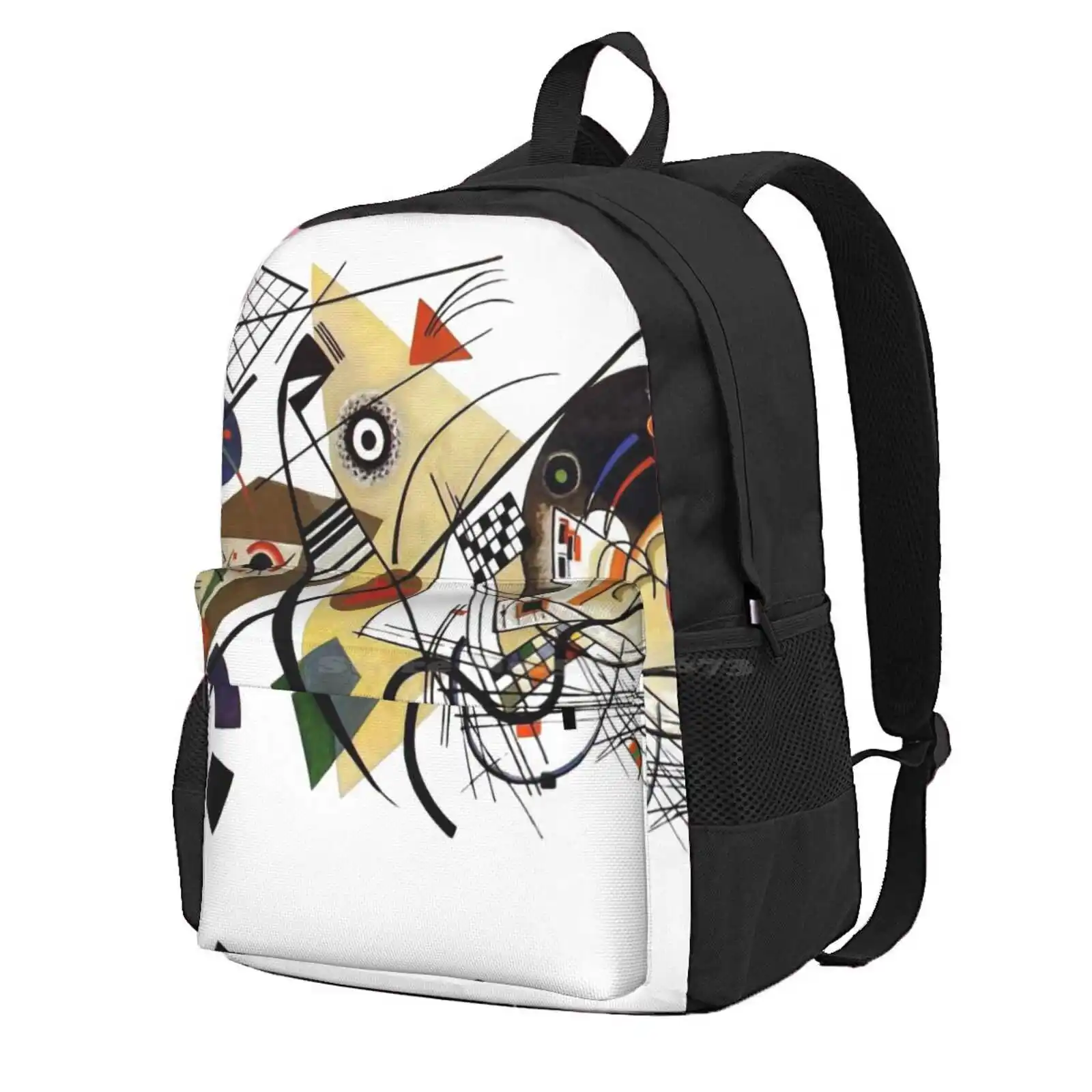 Kandinsky Traverse Line, 1923 Hot Sale Schoolbag Backpack Fashion Bags Kandinsky Traverse Line 1923 Painting