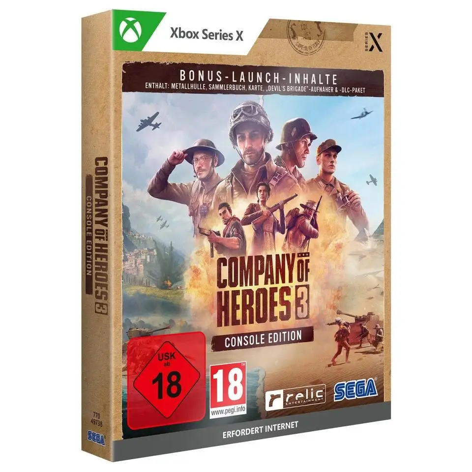 Company of Heroes 3 Launch Edition (Importacion Alemana) - Xbox - Nuevo Precintado