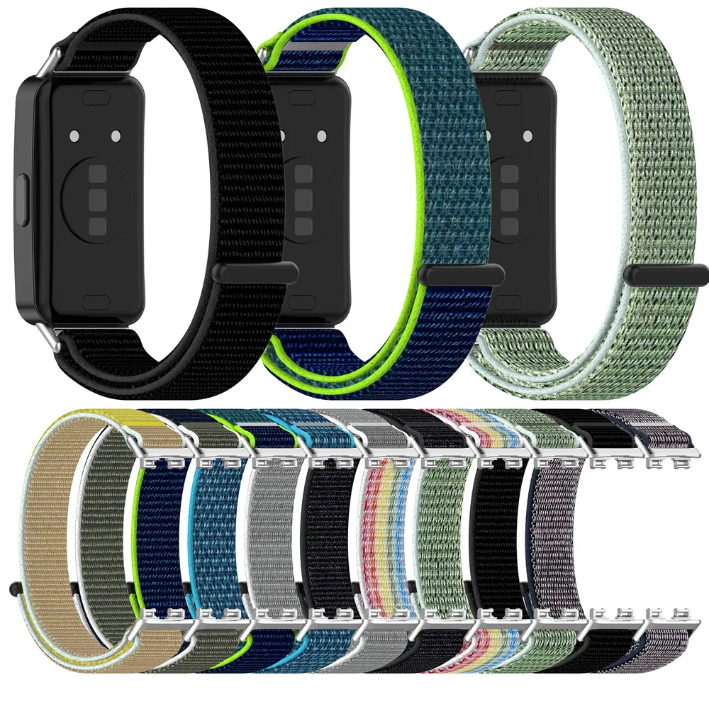 

1x Nylon Strap For Huawei Band 10/9/8 Smart Watch Straps Wristband Bracelet Sport Belt Replacement