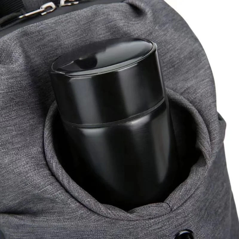 Mini sac de randonnée multifonction pour hommes, sac à bouteille d'eau, sac de poitrine, sac à bandoulière noir, sac de voyage en plein air, 2023