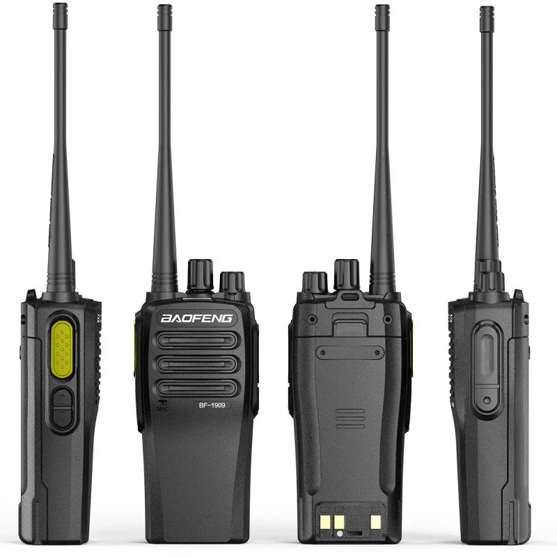 BAOFENG BF-1909 Walkie Talkie 30KM Long Range Communication Radio Support Type-C Charging VOX Clear Sound Quality 2-Way Radios
