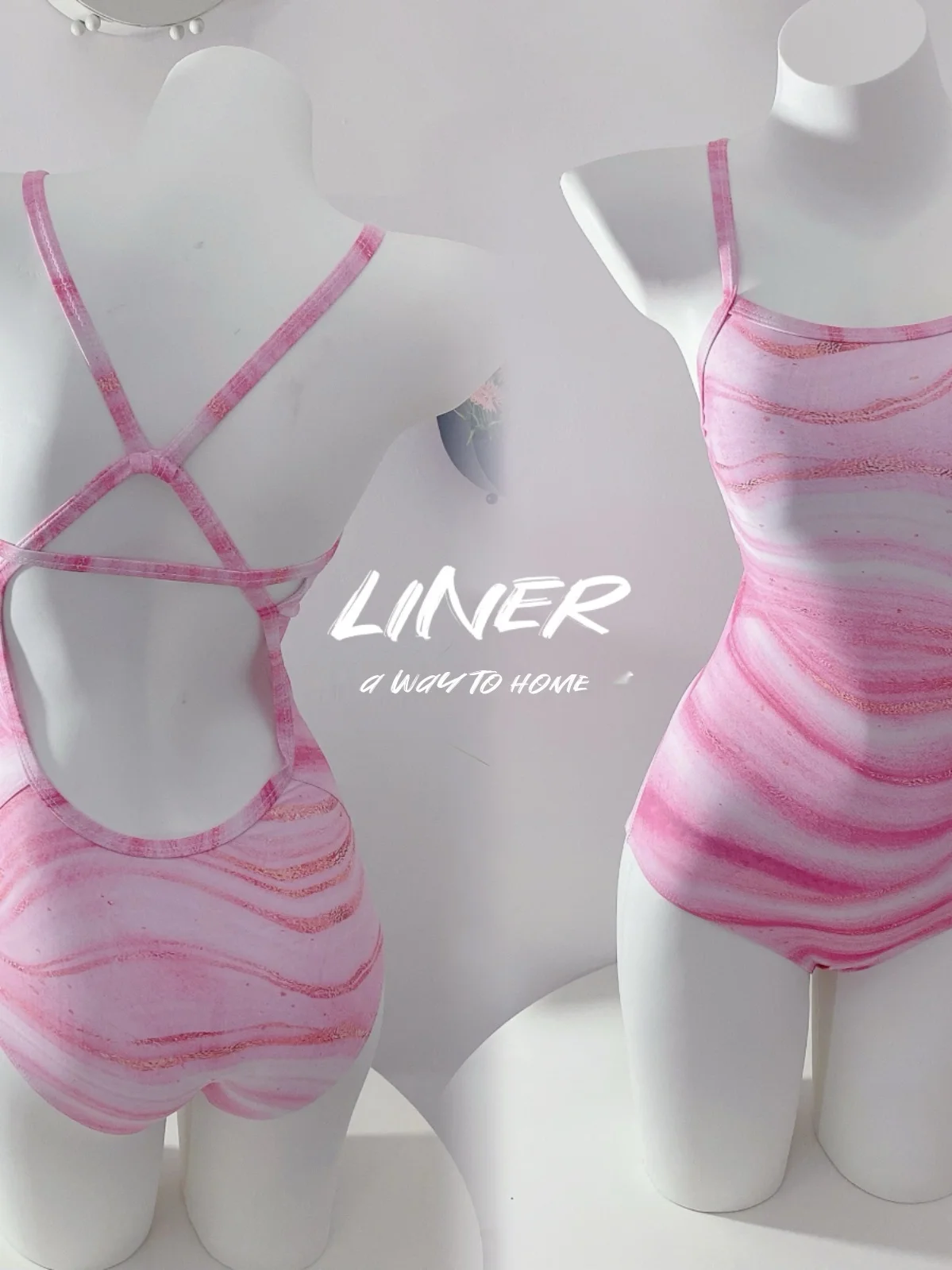 Traje de natación de velocidad cetitivo de una pieza rosa nuevo 2025 para mujer, triangular, profesional, marca Tagkita.
