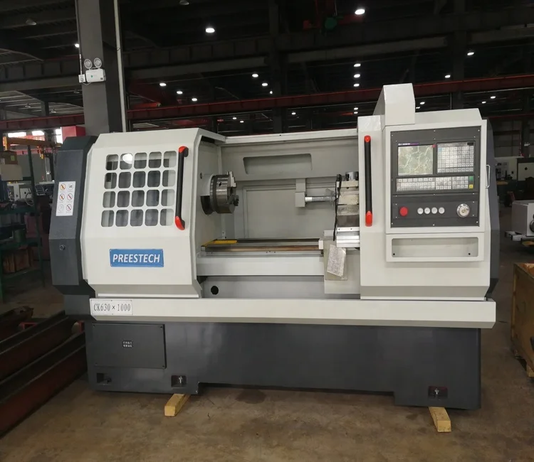 CNC Horizontal Flat Bed Ck6140 Ck6150 Ck6163 Torno Turning China Lathe Hine Center