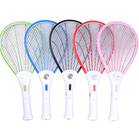 Electric Fly Swatter, Bug Zapper with LED Light, Handheld Mosquito Killer, Fruit Fly, Insect Trap Killer for Indoor, Outdoor