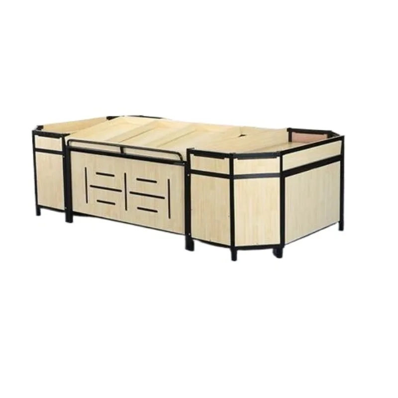 Wood Fruit Store Cabinet Fruit Shelf Nakajima Bulk Cabinet Snack Cabinet Supermarket Shelf y